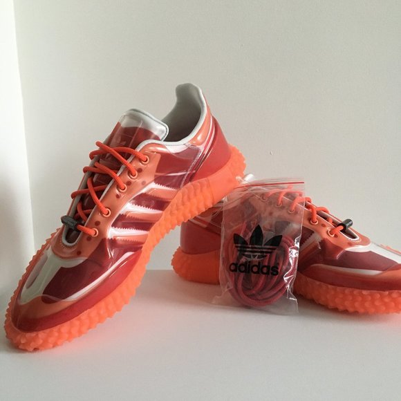 Adidas x Craig Green red orange luxury designer sneakers shoes - Picture 3 of 14